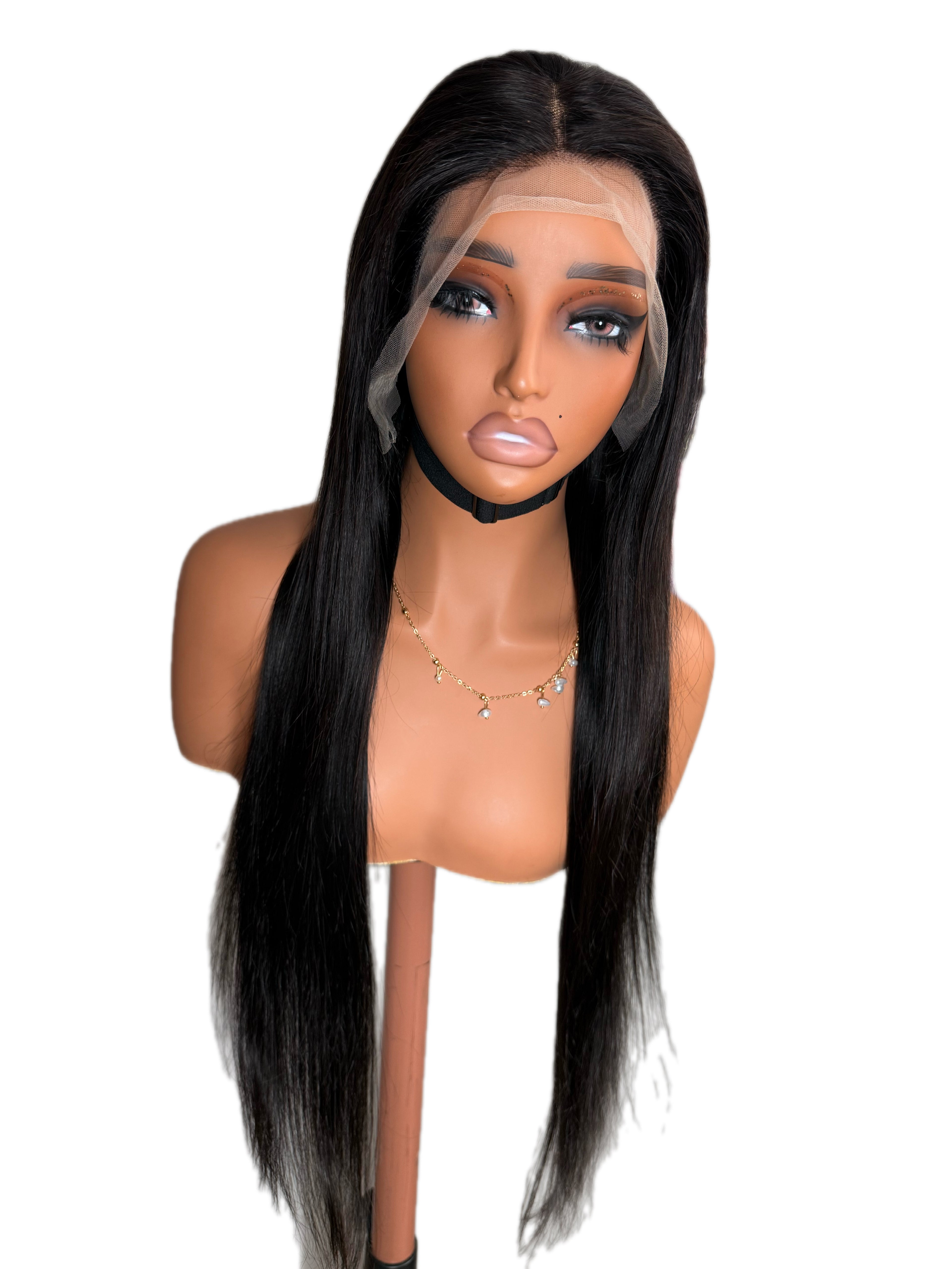 13×4 full frontal Lace Straight Wig – 200% Density